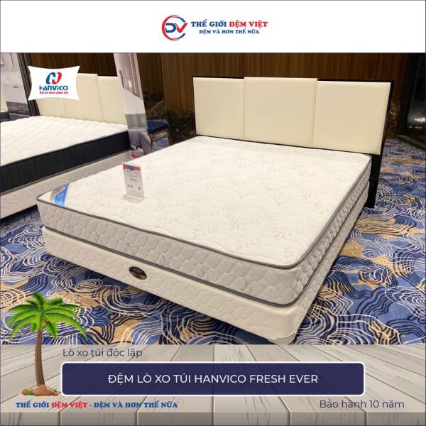 Đệm lò xo túi Hanvico Fresh Ever 4